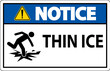 © Seetwo - Water Safety Sign Danger - Thin Ice
