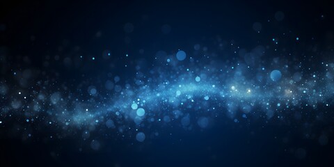 Poster - Blue social network background..
