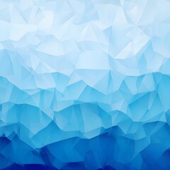 Poster - Geometric blue ice texture background.
