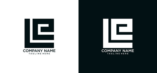 LE INITIAL LOGO DESIGN