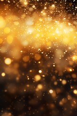 Poster - A blurry image of a golden background. Can be used for various design projects