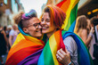 LGBTQ in the event planning industry concept , rights embrace diversity