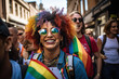 © VicenSanh - Support LGBTQ in street with friends rights embrace diversity