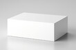 © sandra - angle far side top box blank rectangle horizontal white three-dimensional isolated package cardboard pack mock up branding illustration gift paper wrapping merchandise design new template