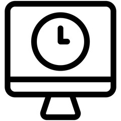 Sticker - time icon