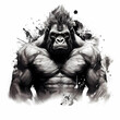 Gorilla Strength illustration
