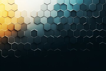 Wall Mural - design science technology medical elements hexagonal simple background abstract geometric pattern hexagons hexagon polygon shape digital network connection communication medicals texture