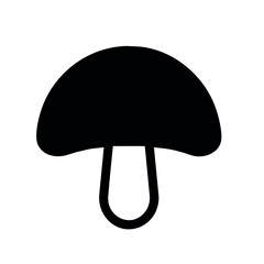 Sticker - mushroom icon illustration