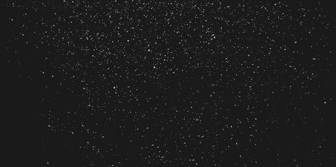 Wall Mural - stars fade textured, starry falling down scatter glitter silver white metal gradient shiny space and