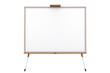 cartoon white board on isolated transparent background