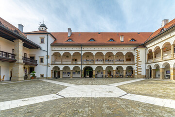 Royal Castle in Niepolomice, Poland.