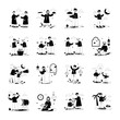 © Prosymbols - A Stylish Pack of Ramadan Celebrations Glyph Illustrations