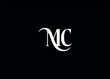 MC   letter logo design and initial logo