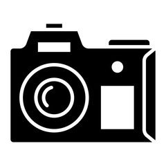 Canvas Print - Camera Icon