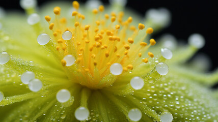 Sticker - Yellow pollen in the morning