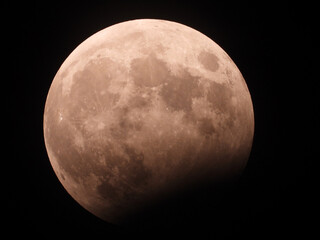 partial lunar eclipse in october 2023