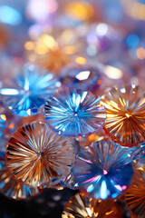 Canvas Print - Sparkling Shimmering Abstract Background 