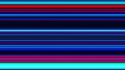 Poster - Abstract horizontal lines. Computer generated 3d render