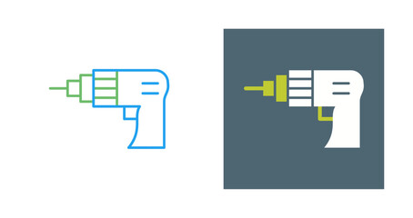 Sticker - Drill Vector Icon