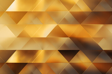 Wall Mural - Golden shapes abstract style background