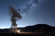 © Alfazet Chronicles - a giant radio telescope receiving signals from a faraway star