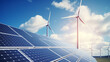 Photovoltaikanlage Winkraft, Energie, Nachhaltig, Umweltfreundlich, Zukunft, generative AI	
