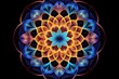 seres of fractal mandalas that radiate 