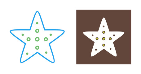 Poster - Starfish Vector Icon