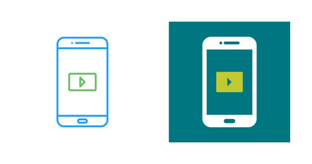 Poster - Video App Vector Icon