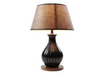 Canvas Print - Stylish table lamp cut out