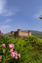 Canvas Print - Mombeltran castle (Castillo de Mombeltran), Province of Avila, Castilla y Leon, Spain