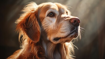 Poster - dog portrait