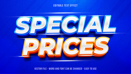 Poster - Editable special sale text effect, marketing text style