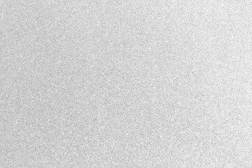Silver glitter christmas abstract bokeh background