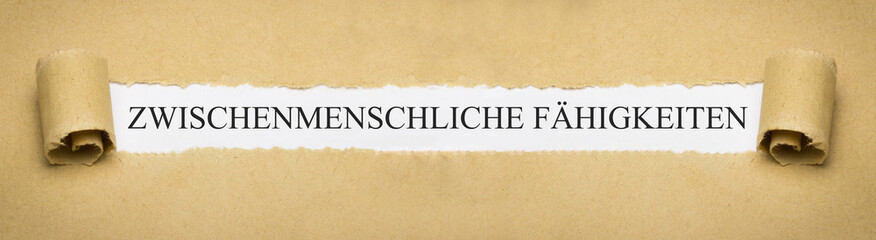 Sticker - Zwischenmenschliche Fähigkeiten