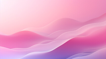 Fototapeta gradientowe tło z tonem różowego minimalistyczne pagórki 