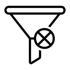 filter line icon