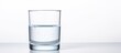 © The 2R Artificiality - Clear glass of water on white background