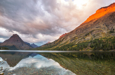 Canvas Print - Glacier Park