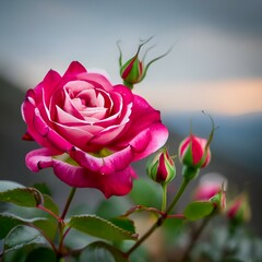 pink rose of the sky _ Beautiful Pink Rose Flower _ Pink Roses _ High Quality Image 