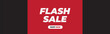 © Mohsin - flash sale red and black color banner design template illustration vector. product promotion banner design