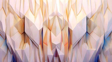 Poster - Abstract light background with colorful gradient blurry smooth wave. Generative AI