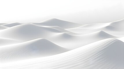 Poster - Abstract curvy illustration with modern gray, ash gray wave. Generative AI
