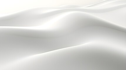 Poster - Abstract curvy illustration with modern gray, ash gray wave. Generative AI
