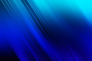 Poster - Abstract blue diagonal angle stripes background with motion blur effect. Lights and stripes moving fast over dark background
