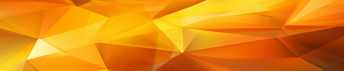 Yellow orange red abstract waves, background for design. Geometric shapes. Triangles, squares, stripes, lines. Color gradient. Modern, futuristic