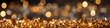 New Year's Eve Banner with Fireworks in a Minimalist Bokeh Setting. Generative AI