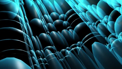 Poster - Abstract motion shape blue color background. Blue abstract motion shape background.