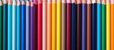 Fototapeta Tęcza - Colored pencil texture
