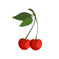 Sticker - sweet cherries doodle